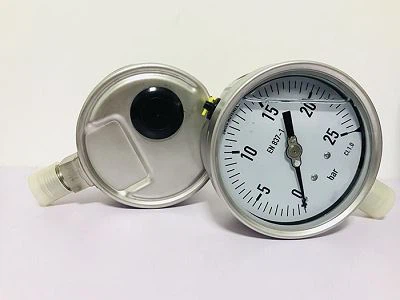 The Pressure Gauge Thermometer Consists Of Three Parts